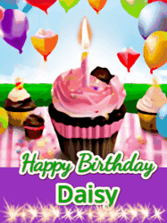 Happy Birthday Daisy GIF