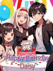 Happy Birthday Daisy GIF