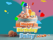 Happy Birthday Daisy GIF