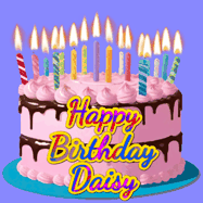 Happy Birthday Daisy GIF