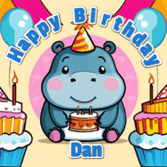 Happy Birthday Dan GIF