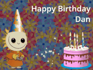 Happy Birthday Dan GIF