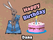 Happy Birthday Dana GIF