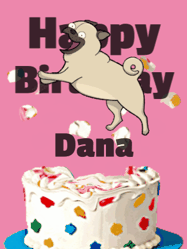 Happy Birthday Dana GIF