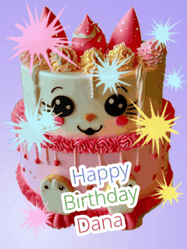 Happy Birthday Dana GIF