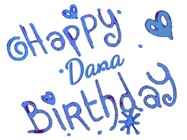 Happy Birthday Dana GIF