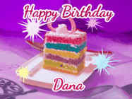 Happy Birthday Dana GIF