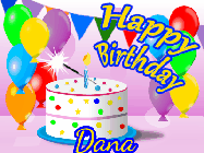 Happy Birthday Dana GIF