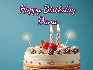 Happy Birthday Dana GIF