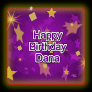 Happy Birthday Dana GIF