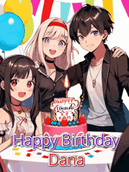 Happy Birthday Dana GIF