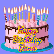 Happy Birthday Dana GIF