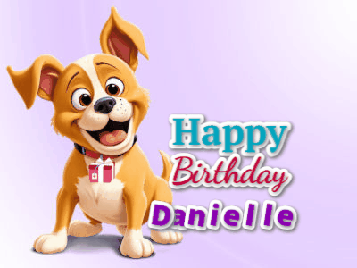 Happy Birthday Danielle GIF 104