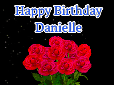 Happy Birthday Danielle GIF 134