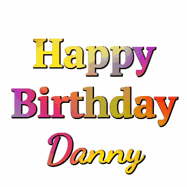 Happy Birthday Danny GIF