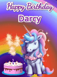 Happy Birthday Darcy GIF
