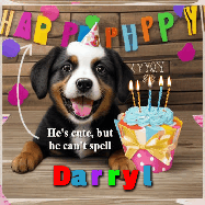 Happy Birthday Darryl GIF