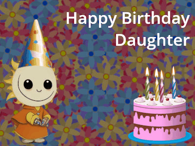 Happy Birthday Daughter GIF 117