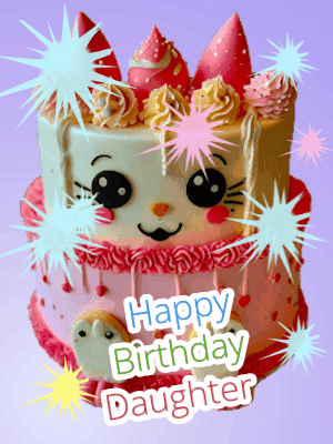Happy Birthday Daughter GIF 121