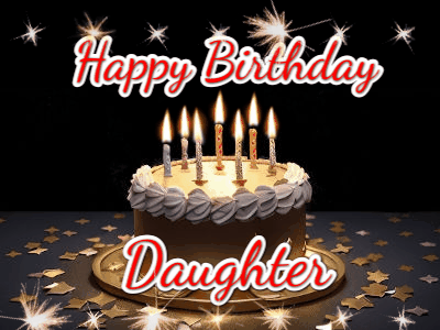 Happy Birthday Daughter GIF 41