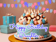 Happy Birthday Daughter GIF
