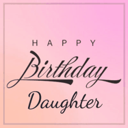 Happy Birthday Daughter GIF: A beautiful birthday cake gif with animated sparkles and glitter Happy Birthday Name you can customize
