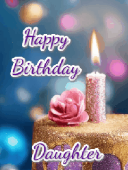Happy Birthday Daughter GIF