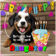 Happy Birthday Daughter GIF