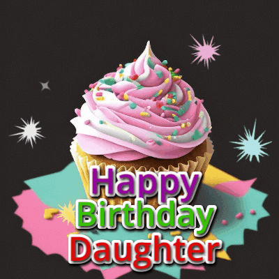 Happy Birthday Daughter GIF 87