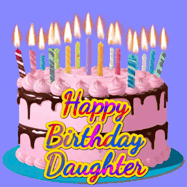 Happy Birthday Daughter GIF