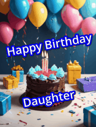 Happy Birthday Daughter GIF