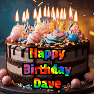 Happy Birthday Dave GIF
