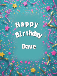Happy Birthday Dave GIF