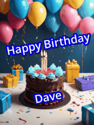 Happy Birthday Dave GIF