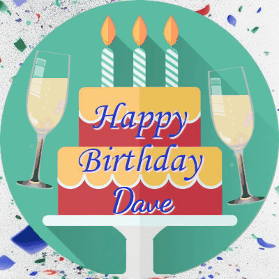 Happy Birthday Dave GIF 97