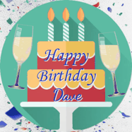 Happy Birthday Dave GIF