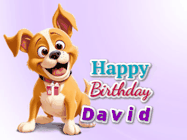 Happy Birthday David GIF