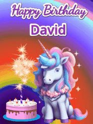 Happy Birthday David GIF