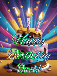 Happy Birthday David GIF