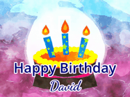 Happy Birthday David GIF