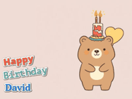 Happy Birthday David GIF