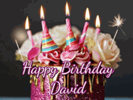 Happy Birthday David GIF