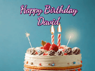 Happy Birthday David GIF