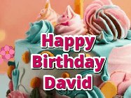 Happy Birthday David GIF