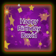Happy Birthday David GIF
