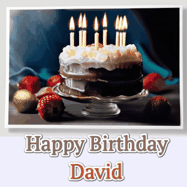 Happy Birthday David GIF