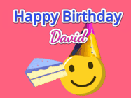Happy Birthday David GIF
