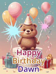Happy Birthday Dawn GIF