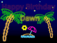 Happy Birthday Dawn GIF