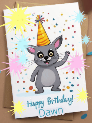 Happy Birthday Dawn GIF 41
